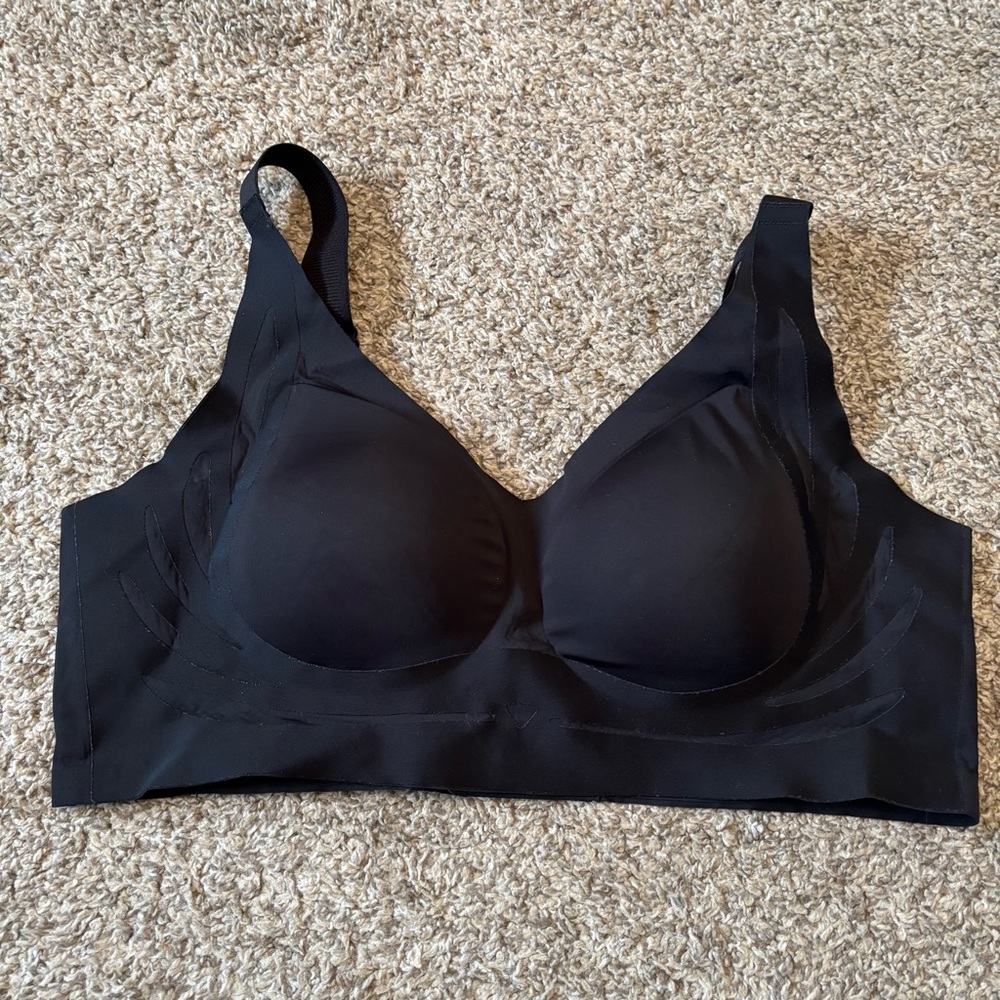 Black Casual Bra